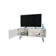 thumbnail image 3 of Mueble Mesa para TV con Puerta DECOMOBIL Moderno Blanco, 3 of 5