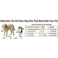 thumbnail image 2 of Ideal Pet Products Aluminum Sash Pet Door Medium White 1.75" x 23" x 17.88", 2 of 3