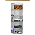 thumbnail image 3 of Simple Houseware Organisateur Suspendu pour Garde-Robe à 5 Tablettes, Gris, 3 of 5