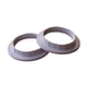 thumbnail image 5 of 2 anillos para pantallas de lámparas, fáciles de instalar, para portalámparas E27 o E26. blanco, 5 of 9