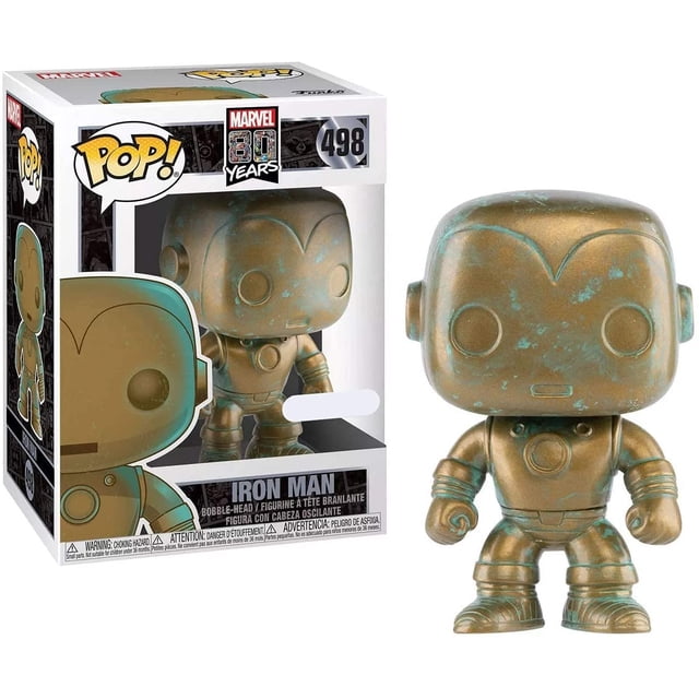 Funko POP! 80 Aniversario de Marvel - Iron Man Pátina #498