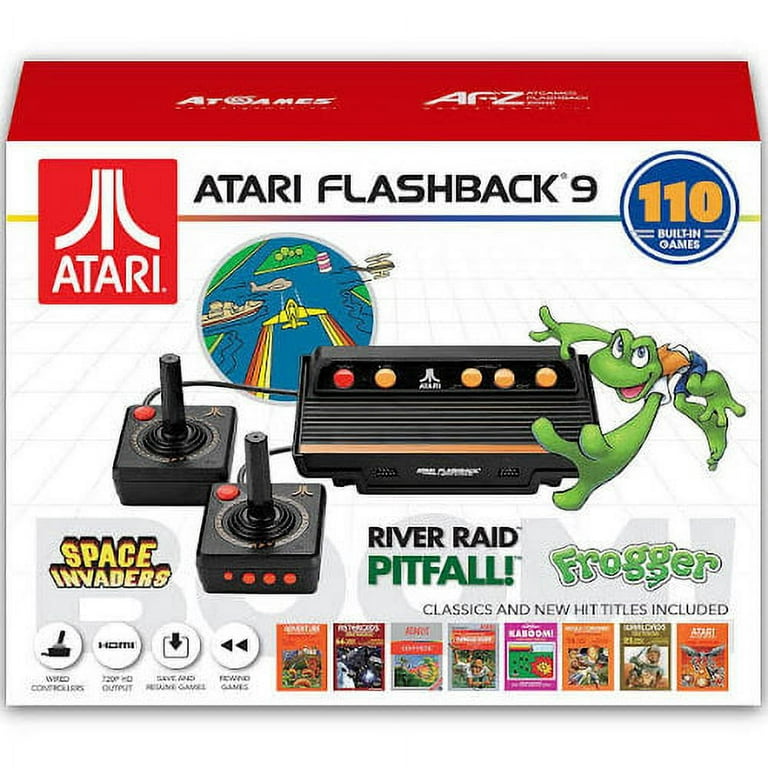 Atari Flashback 9, HDMI Game Consoles, 110 Games, Wired Joystick