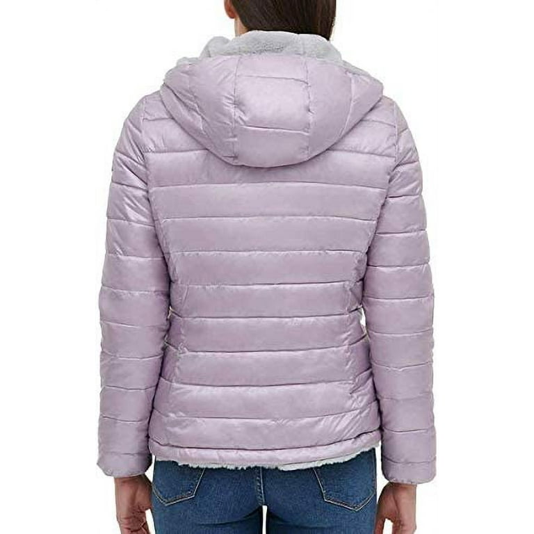 Attached Ultra Soft Andrew Marc Ladies\' Hood Jacket Reversible