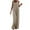 Khaki, variant on gakvov Jumpsuits For Women Loose Long Boho Bib Pants Plus Size Spaghetti Strap Wide Leg Long Pant Cold Shoulder Solid Color Button Suspender Jumpsuits Baggy Cotton Rompers Overalls With Pockets