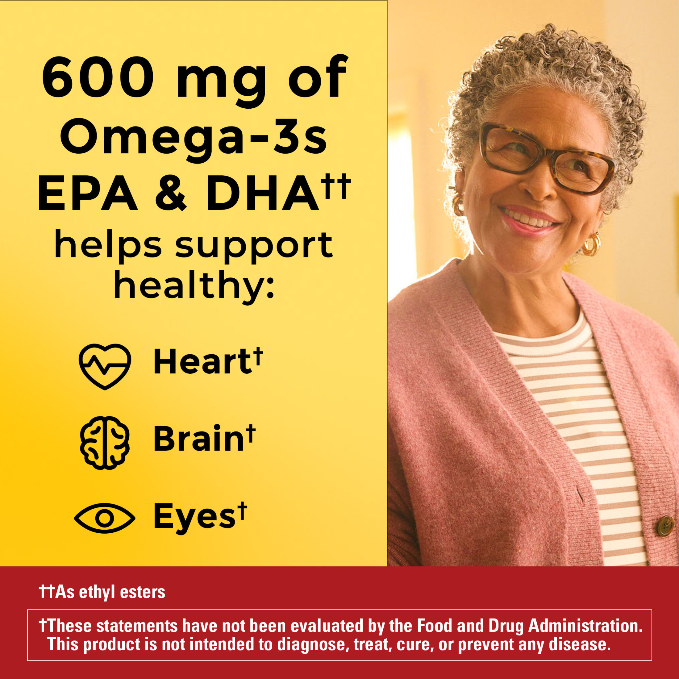 Nature Made Omega-3 Fish Oil & Algae Oil 1200mg Softgels photo 3