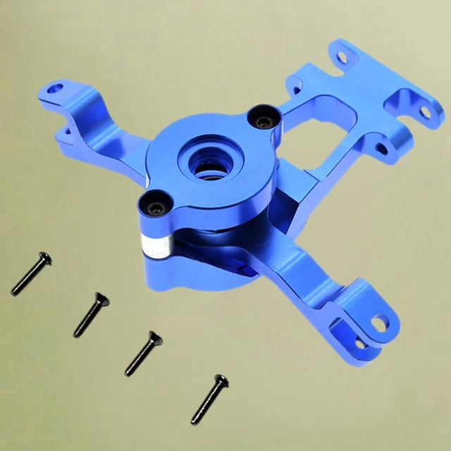 Conjunto de dirección de coche RC Hugo Mecanizado CNC Aleación 2.0 Rc Hobby Azul oscuro