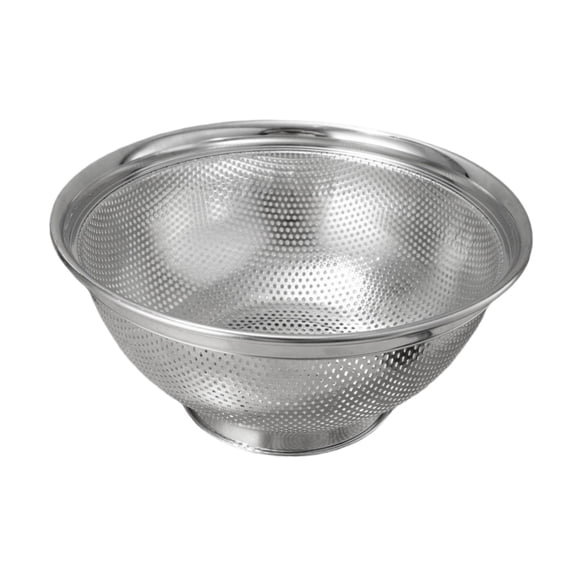 Draining Basket Vegetable Washing Bowl Strainer Colander Stainless Steel Space Saving Ideal for Small Kitchens