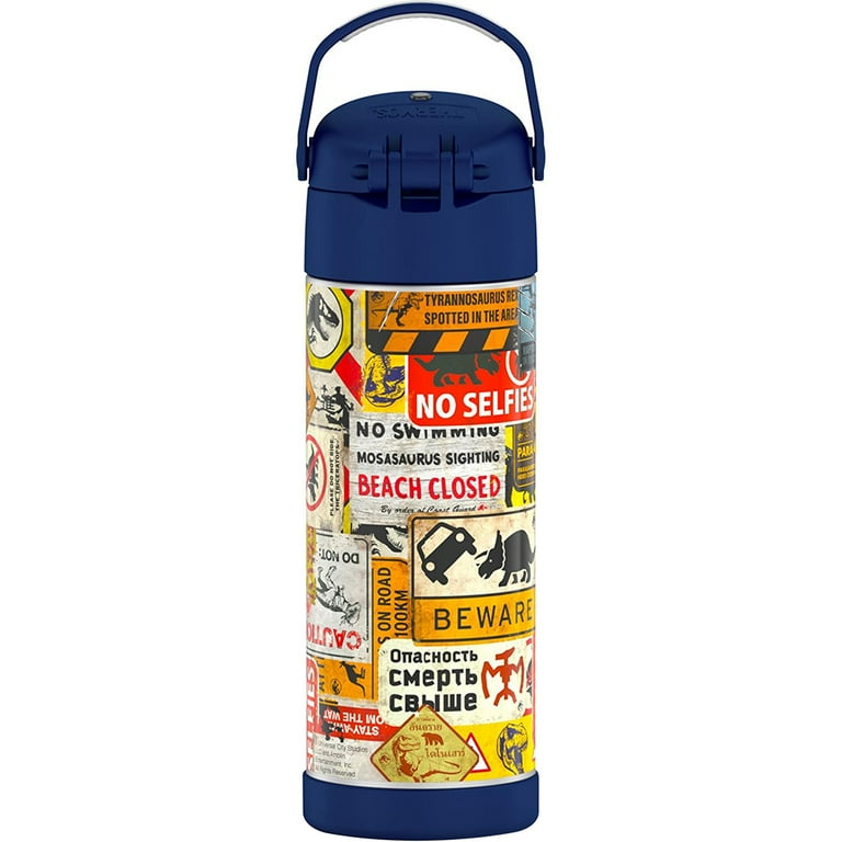 Thermos 16 oz. Kid's Funtainer Insulated Stainless Steel Water Bottle - Jurassic World