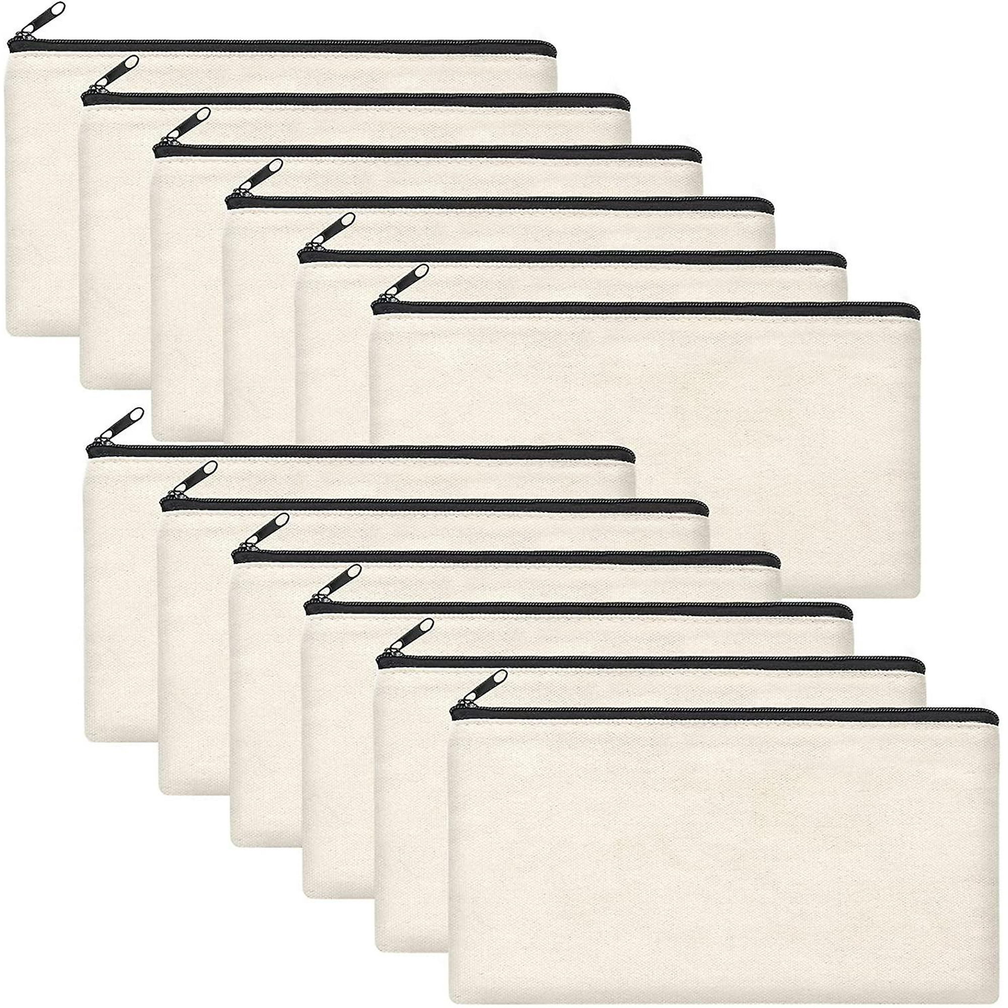 Blank canvas makeup bag hotsell