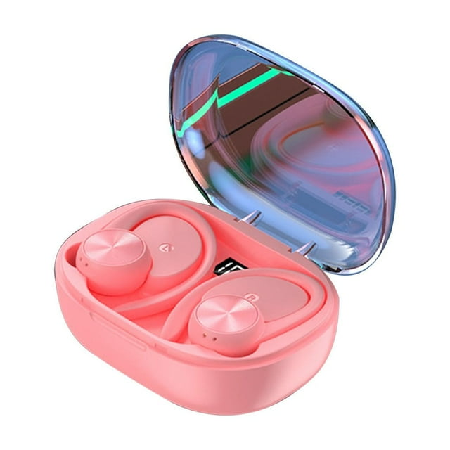 Wireless Ear Hook Headphones with LED Power Display Charging for Sports and Surround Sound