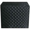 thumbnail image 2 of Nvzi Funda para máquina de pan, funda protectora acolchada para tostadora, protector de utensilios para hornear con costuras de diamante, protege tu electrodoméstico (negro), 2 of 3