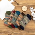 thumbnail image 5 of Lttoisl® Men Thick Socks Ethnic Retro Style High Quality Winter Warm Breathable Sock R4M0, 5 of 6