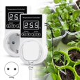 thumbnail image 2 of 1pcs Thermostat Socket With Sensor, Digital Temperature Controller Socket, Waterproof Temperature S, 2 of 5