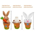 thumbnail image 3 of Binwennn Easter Decoration Bunny In Ceramic Flower Pot Spring Decoration For Home Tabletop Farmhouse Garden Glass Christmas Decorations Christmas Decorations Elegant Oversized Christmas Bulbs, 3 of 8