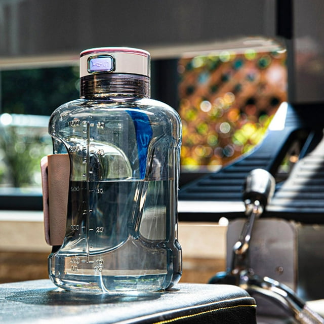 RYRDWP Générateur d'Eau Hydrogénée 1500 ml Grande Capacité Bouteille d'Eau Hydrogénée Antichute Machine d'Eau Hydrogénée Portable Bouteille d'Eau de Sport