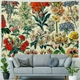 thumbnail image 4 of Shiartex  Vintage Wildflower Vertical Tapestry for Bedroom Colorful Wall Hanging Aesthetic Wall Art For Room Decor, (Flower Pattern) 40x30inch, 4 of 6