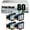 Combo Pack, variant on 80 C4820A C4821A C4822A C4823A Print Head, Compatible for HP 1050c 1055cm Printers —— High Print Volume with Chip
