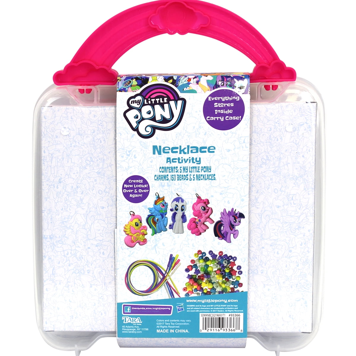 my little pony necklace activity set