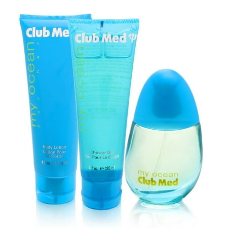 UPC 031655411804 product image for Club Med My Ocean by Coty for Women 3 Piece Set Includes: 1.0 oz Eau de Toilette | upcitemdb.com