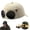 Style A, Beige, variant on Aviator Style Baseball Cap with Integrated Goggles, Unique Cat Ear Cap for Men and Women