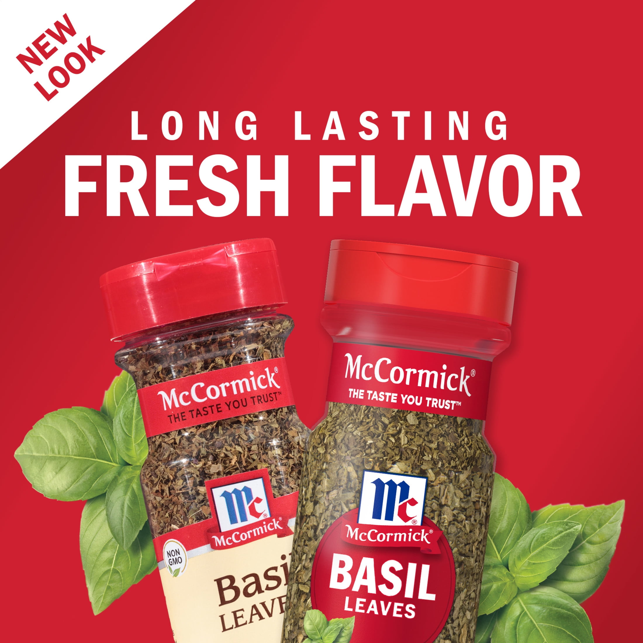 McCormick Kosher Basil Leaves, 1.25 oz Bottle