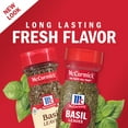 thumbnail image 3 of McCormick Kosher Basil Leaves, 1.25 oz Bottle, 3 of 20