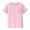 Z3 Pink, variant on Krdevn Kids Short Sleeve T-Shirts Unisex Crew Neck Plain Tees Breathable Quick-Dry Toddler & Children's Cotton Tops,Color: White Size: 11-12 Years