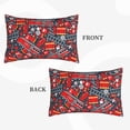 thumbnail image 4 of Bixox Fire Sign Printed Pillow Protector,Super Soft Ideal for Home,Guests,Rentals - 20"x30", 4 of 8