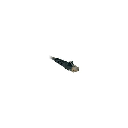 UPC: 0037332173027 | Tripp Lite Cat6 Gigabit Snagless Molded Patch Cable (RJ45 M/M) – Black 30-ft.