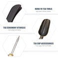 thumbnail image 4 of MasteelfCA 5pcs Bamboo Tea Brush Tea Spoon Tea Clip and Fork Set Tea Ceremony Accessories, 4 of 8