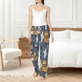 thumbnail image 6 of Lsque Llama and Cactus Print Women's Pajama Pants, Lounge Pant - Comfortable Home Wear,Elastic Waistband, Stylish Design-X-Large, 6 of 9
