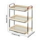 thumbnail image 3 of Soporte acrílico de 3 niveles para tazas de café, expositor de tazas, organizador de tazas, estante para tazas, organizador de barra de café, estante para tazas, para gabinete, cocina y hogar., 3 of 6