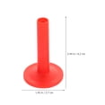thumbnail image 3 of Amosfun 9Pcs Red Plastic Cymbal Sleeves Compatible with Most Drum Kits and Stands, 3 of 6