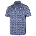 thumbnail image 2 of Men's Navy Houston Astros 4K Tri-Blend Polo, 2 of 3