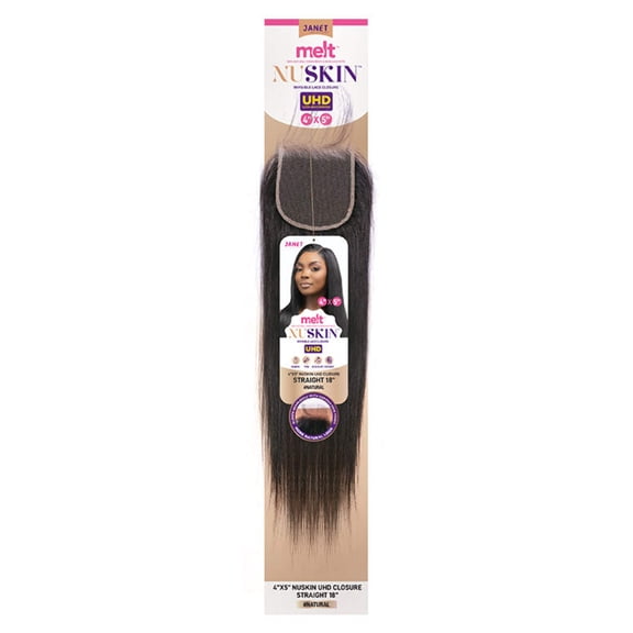 Melt 4x5 Invisible Lace Closure UHD Free Part Transparent Lace