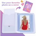 thumbnail image 5 of (oso) Álbumes de fotos huecos de 3 pulgadas, mini álbum de fotos de amor de 40 bolsillos, bolsa pequeña de Kpop para tarjetas fotográficas, álbum de fotos pequeño y lindo, almacenamiento de fotos familiar Rojo Verde Cocina, Decoración y Otros, 5 of 5