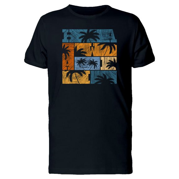 Hawaii Grunge Colorful Paradise Tee Men's -Image by Shutterstock