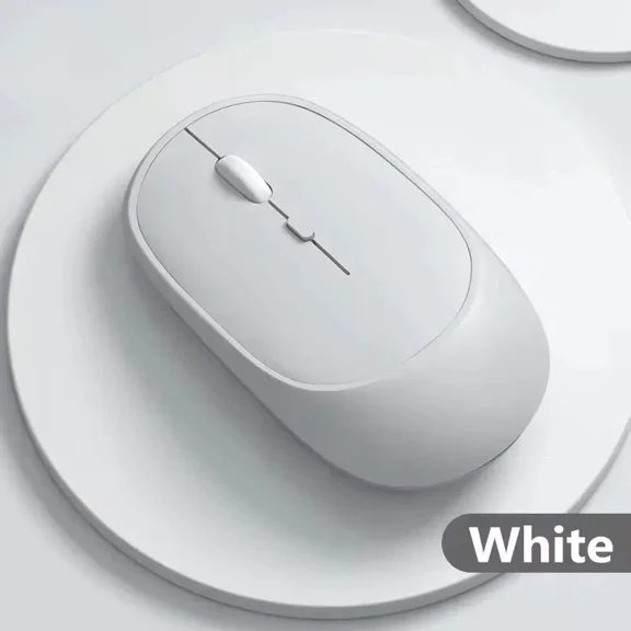 2025 New Wireless Mouse Bluetooth USB Silent Mice Adjustable DPI Ergonomic Design Rechargeable Gaming Mouse For Xiaomi Tablet