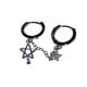 thumbnail image 1 of Woman Earrings Star Shape Ear Buckles Pendant Earrings Fashion Ear Jewelry Alloy Texture for Matching Fashion Outfits, 1 of 4