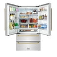 thumbnail image 3 of ZLINE Kitchen Autograph Edition 225 cu ft Fingerprint Resistant Refrigerator Stainless Steel, 3 of 5