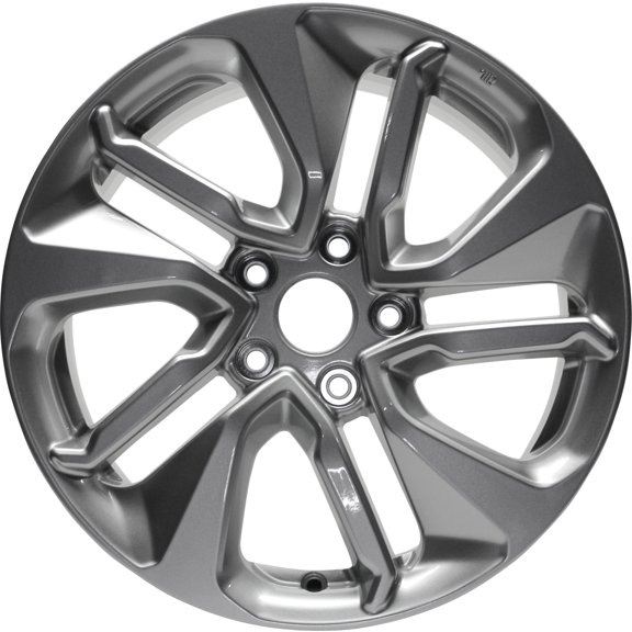 Remanufactured Painted Medium Silver Metallic Aluminum Wheel 17 x 7.5 fits 2018-2020 Honda Accord