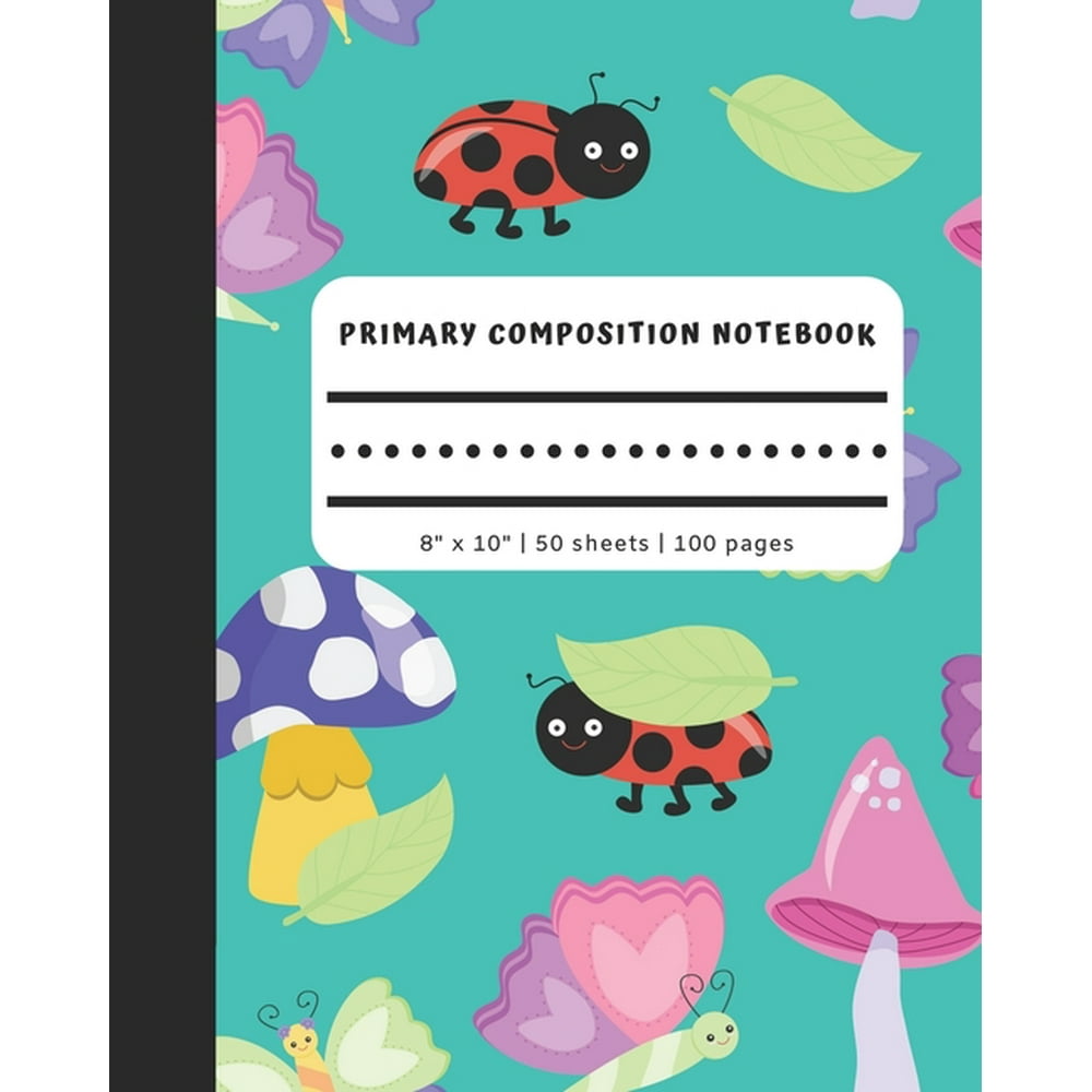 Early Childhood Learning Composition Books Primary Composition