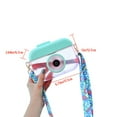thumbnail image 3 of 400ML Cute Camera Shape Water Cup  Kids Water Bottle With Straw Drinking Water Jug With Adjustable Shoulder Strap For Girls, 3 of 8