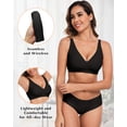thumbnail image 6 of Cassie Liz Deep V Bras for Women No Underwire Jelly Wireless Push Up Bra Comfortable Bralette Seamless T-Shirt Bras, 6 of 6