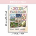 thumbnail image 3 of 2026 V-ision Board Art Book: Personal Goal Planner Notebook Calendar, 2026 Wishs List Manual Journal For Women Men, 3 of 9