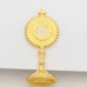 thumbnail image 4 of Catholic Christian Communion Statue Gold Jesus Hominum Salvator Home Office Table Decoration Cross Figurine Religion Gift, 4 of 5