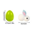 thumbnail image 3 of SBYOJLPB 16 Pcs Oeufs de Pâques Remplis de Mini Jouets d'Animaux pour Garnitures/remplissages de Paniers de Pâques Oeufs Fête, 3 of 9