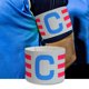 thumbnail image 4 of Brazalete Capitan Banda Ajustable Transpirable para Capitán de Fútbol (Gris), 4 of 6