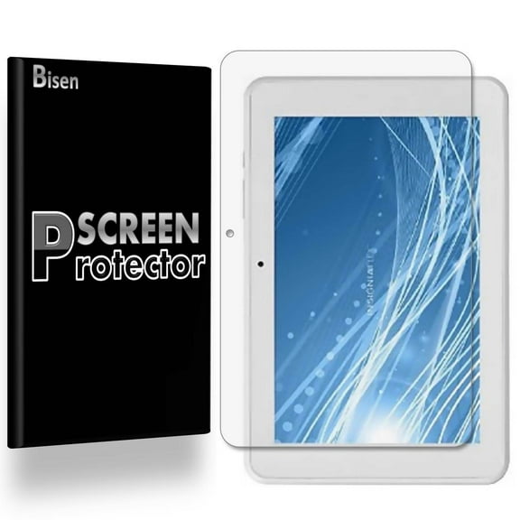 [4-PACK] Fit For Insignia Flex 8 (NS-P16AT08) HD Clear Screen Protector, BISEN, Anti-Scratch, Anti-Shock, Anti-Bubble