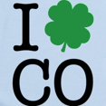 thumbnail image 2 of CafePress - I Shamrock CO Infant Bodysuit - Baby Light Bodysuit, Size Newborn - 24 Months, 2 of 4